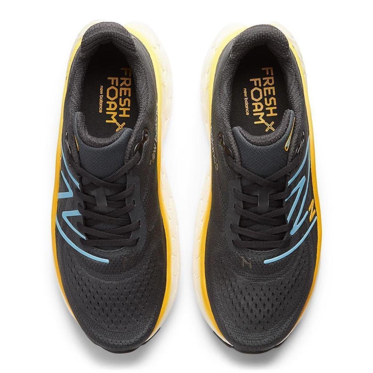 TENIS NEW BALANCE FRESH FOAM X MORE V4 MASCULINO - Preto+Azul