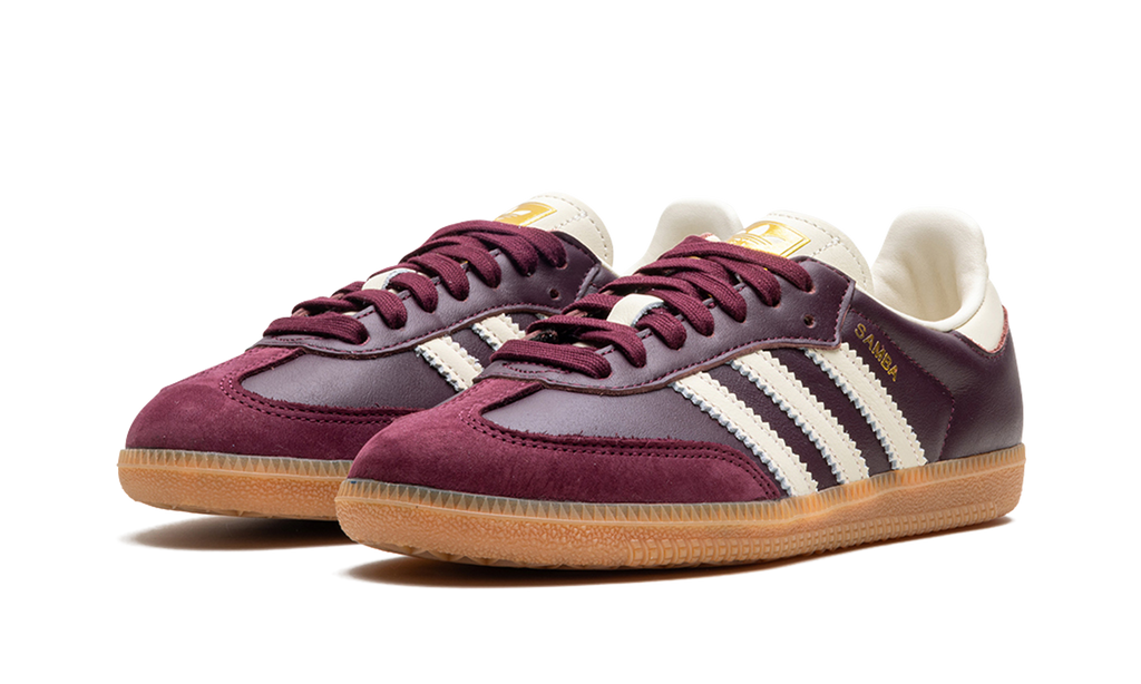 Adidas Samba OG WMNS 'Maroon / Cream White'